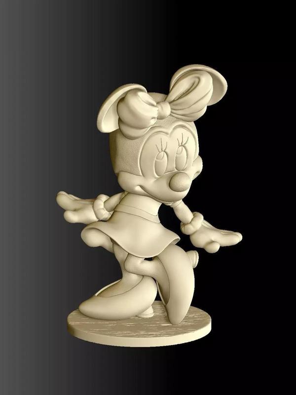 Minnie  assemble stl for 3D print