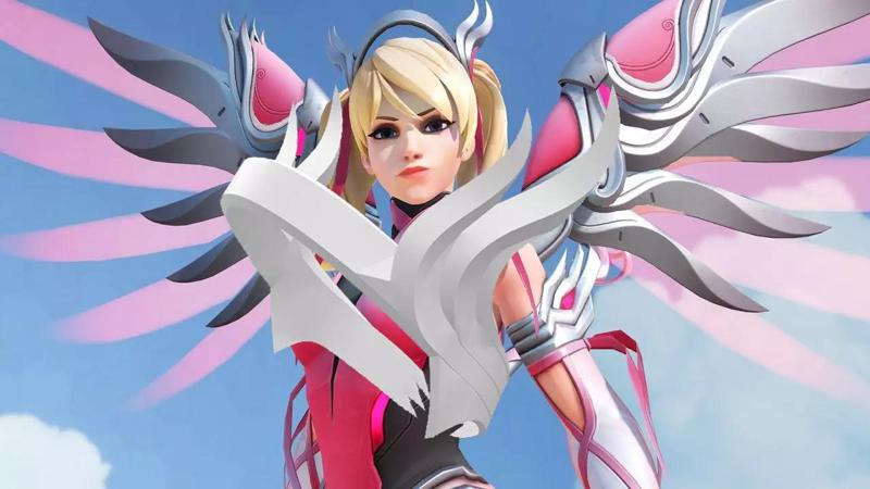Overwatch Mercy Pink Headband