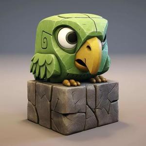 Parrot Sculpture