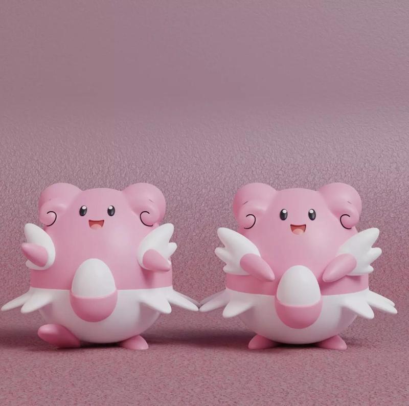 Pokemon - Blissey  with 2 poses