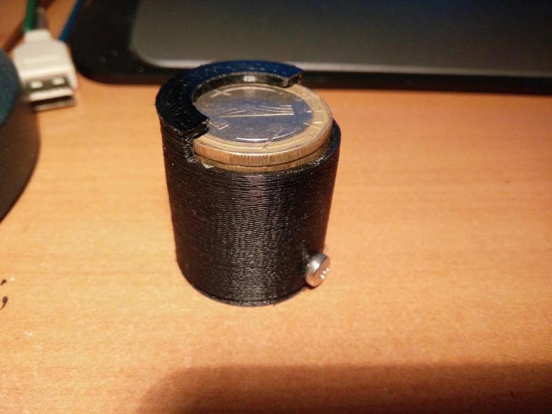 Coin holder for 10 x 1 Euro / 1 lv