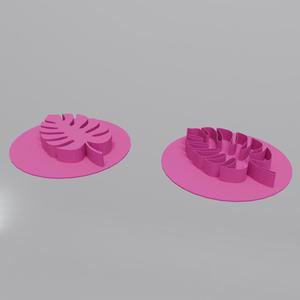 leaf shaped mold and cookie cutter shape