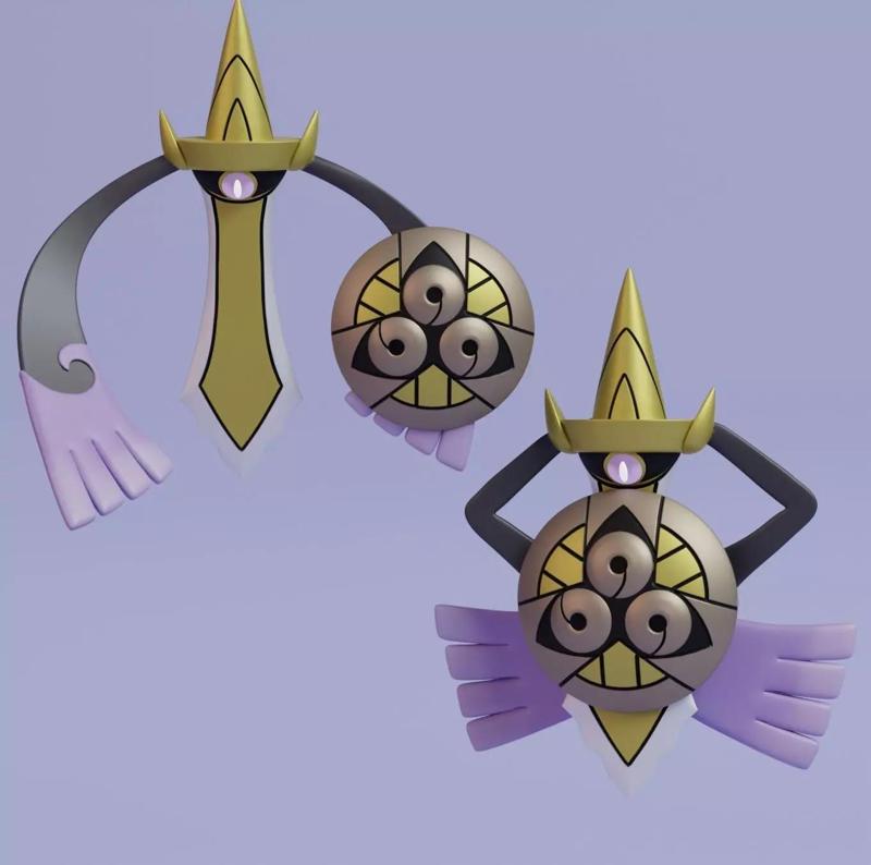 Pokemon - Aegislash with 2 poses