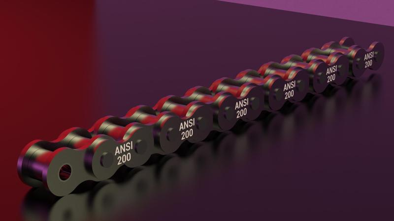 STANDARD ROLLER CHAIN - ANSI 200