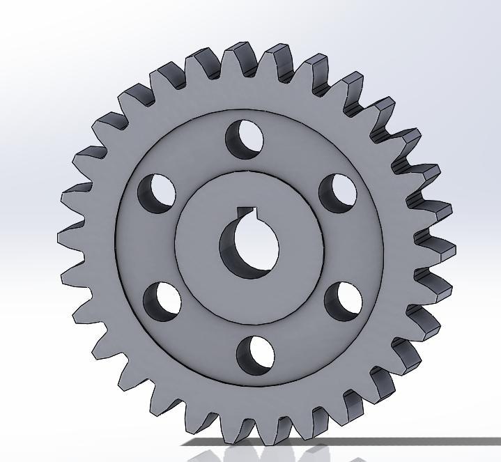 Gear With holes