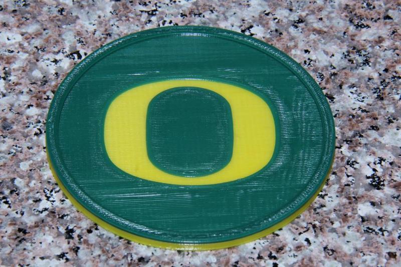 Oregon Ducks Coaster