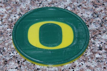 Oregon Ducks Coaster
