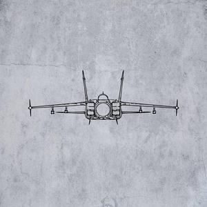 MIG-31 FOXBAT #1 | 2D WALL ART