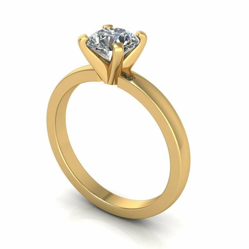 Solitaire Diamond Ring R4