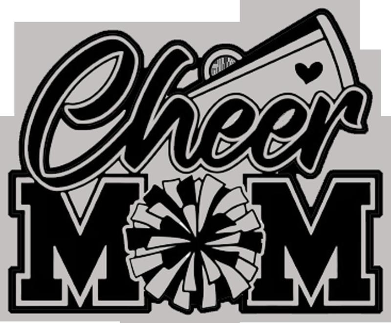 Cheer Mom PomPom Necklace and Earring Style #2