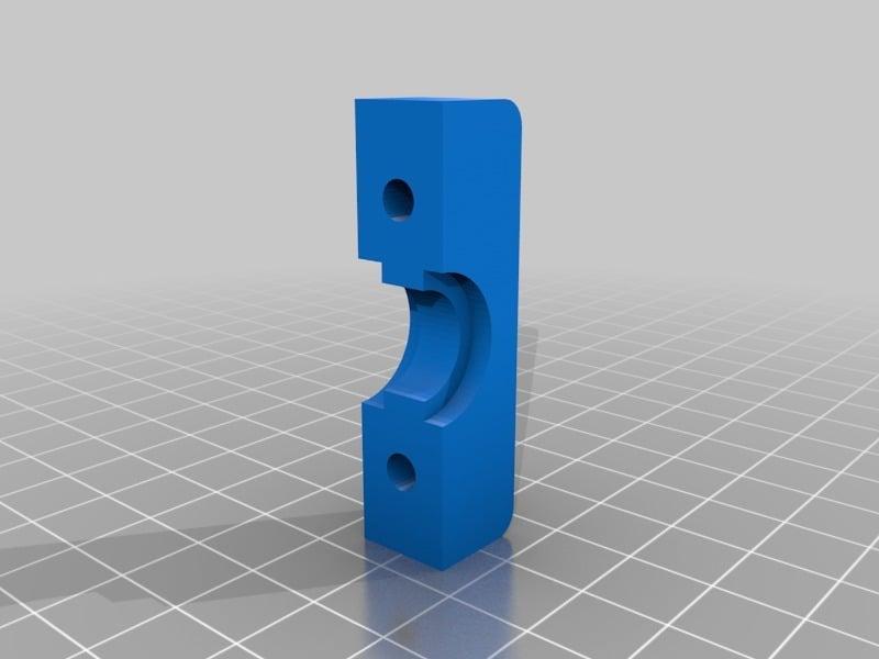 Hotend mount for bowden e3d 
