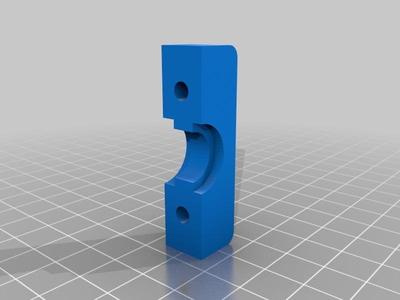Hotend mount for bowden e3d 