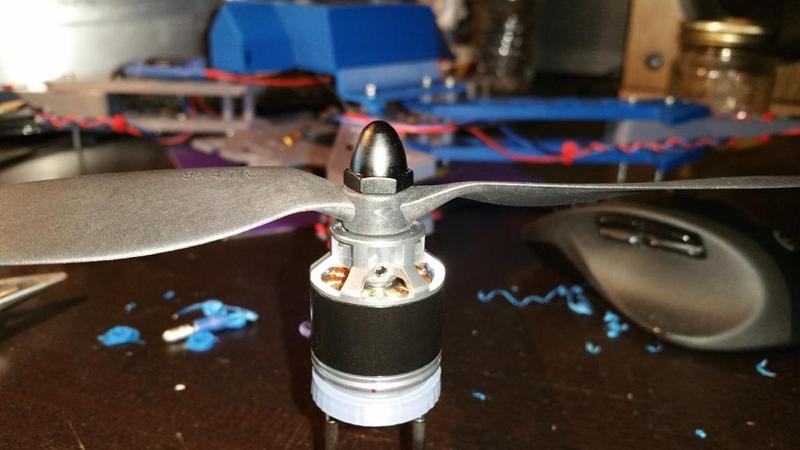 DJI to 6mm prop adapter