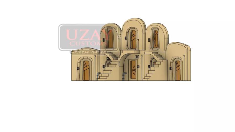 Star wars tatooine Mos espa slave quarters diorama