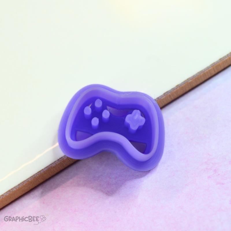 Game Controller 2 Clay Cutter - Retro Gamer STL Digital File Download- 3 sizes