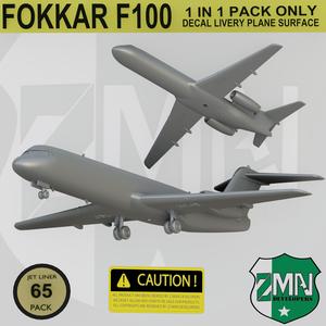 F100 PASSENGERS JET V3