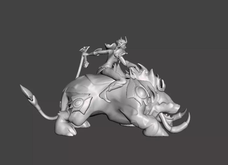 Victorious Sejuani 3D Model