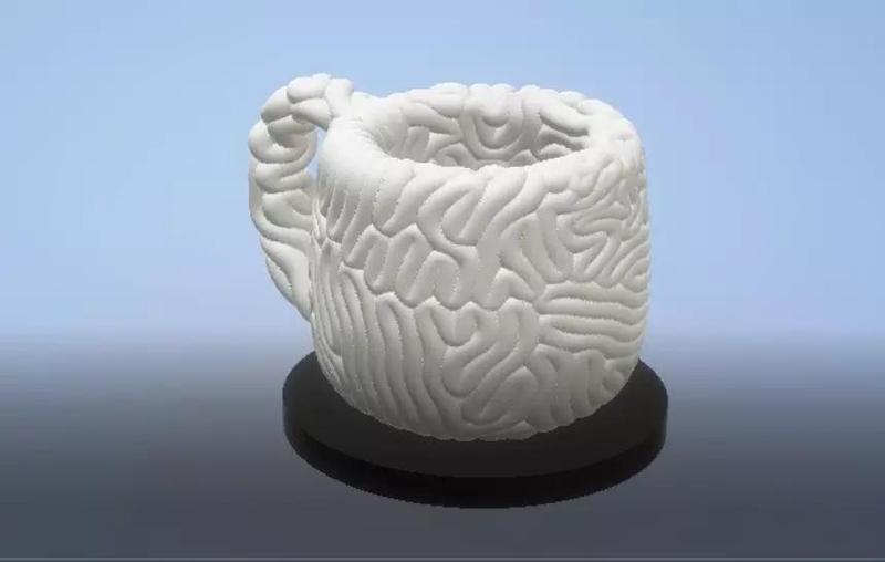 Stylized coffee cup   3d printable model