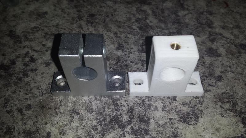 Clamp for 12mm linear rail