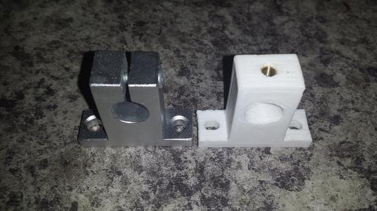 Clamp for 12mm linear rail