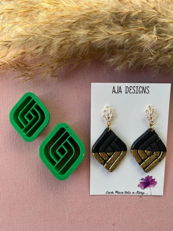 Polymer Clay Earring Cutter 7