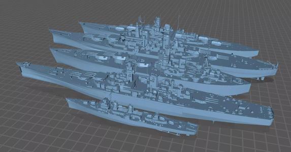 Tirpitz warship Model Nelson-class battleship warship Model