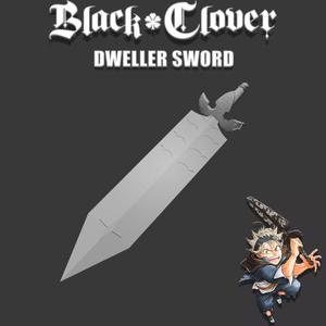 BLACK CLOVER ASTA DWELLER SWORD