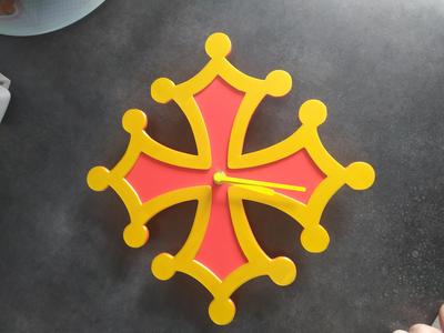 Pendulum cross occitan