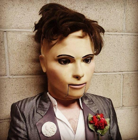 Wearable Animatronic Ventriloquist Doll Head