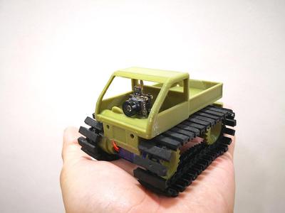 Tiny Snowcat FPV - the coolest Tiny Trak