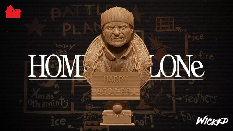 Wicked Home Alone Harry Bust Tested for 3D Printing
