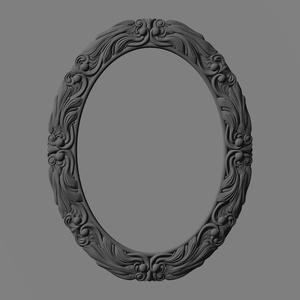frame stl cnc design