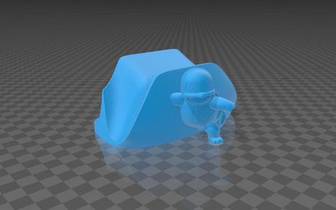 Squirtle-Themed XBOX Controller Stand for XBOX controller with Squirtle design/ Squirtle-Themed XBOX Controller Stand