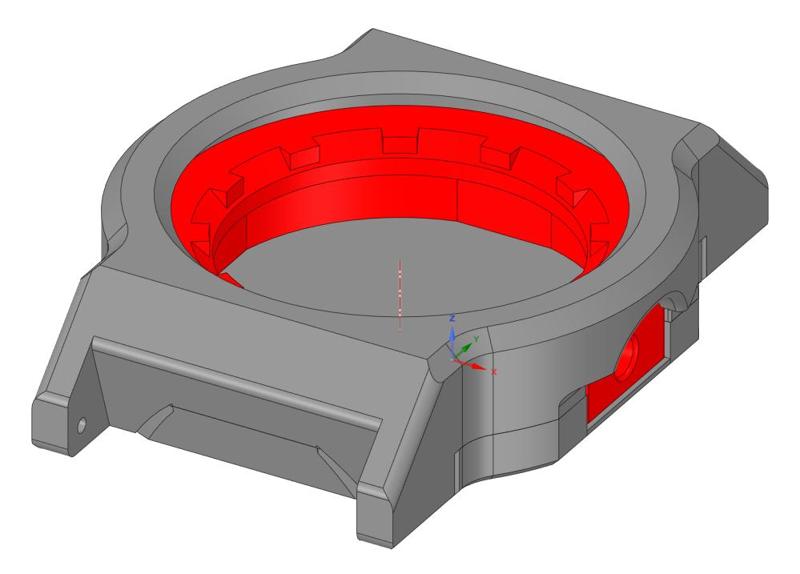 3D Printed Wristwatch for Miyota 2415 Movement