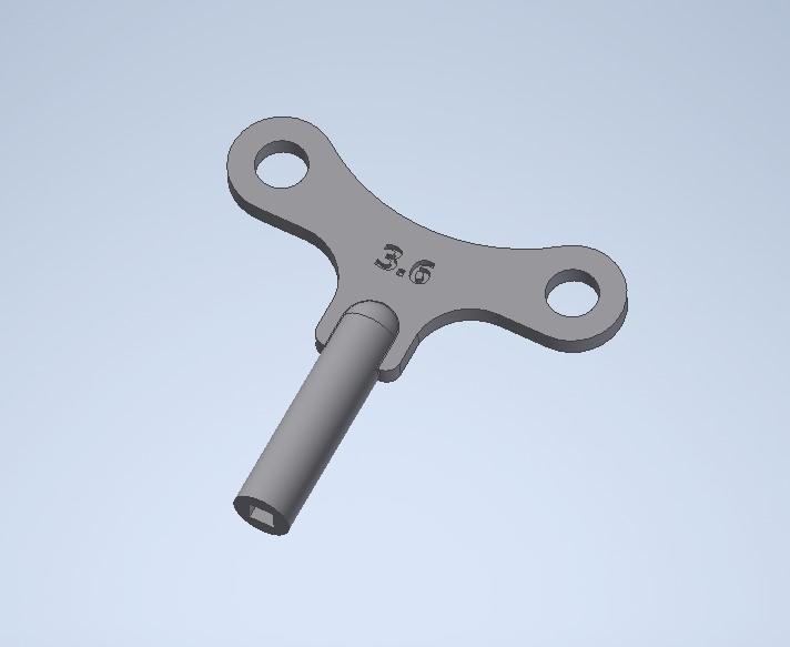 llave reloj carruaje wind up clock key