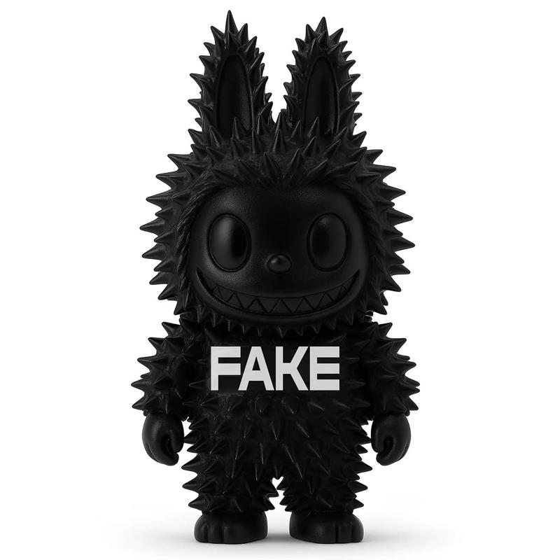 Black Labubu Punk Grunge Thorn The Monsters toy