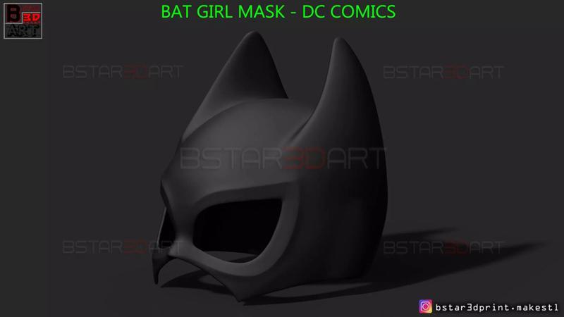 Bat Girl Mask - DC comics