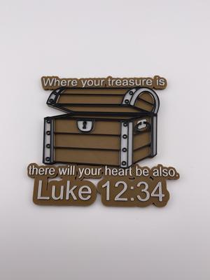 Luke 12:34 Where your treasure is there will your heart be also.