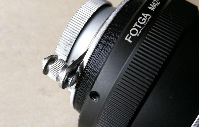 industar 22 - M42 to M39 + macro