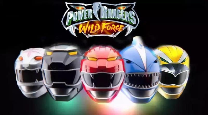 Combo of 5 Power Ranger Wild Foure Helmet