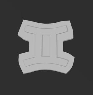 Gemini logo wallart HD 3