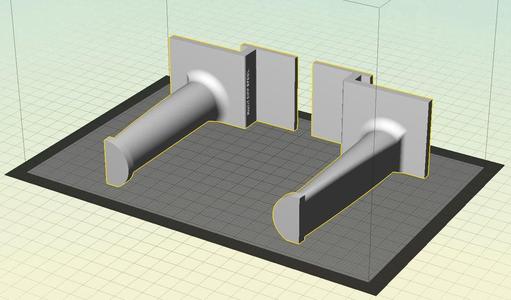 OverEngineered Flashforge Creator Pro Spool Holders