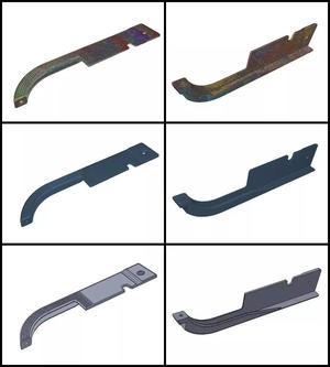 Interior door armrests for LuAZ-969