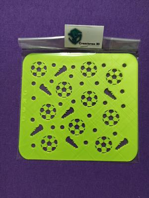 Soccer texturizer, balls and boots. Relief