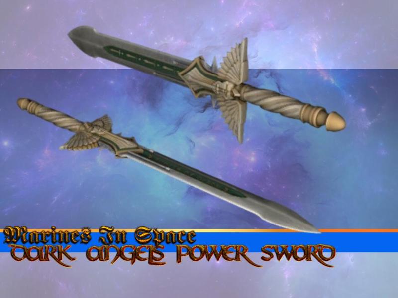 Dark Angels Power Sword Space Marine