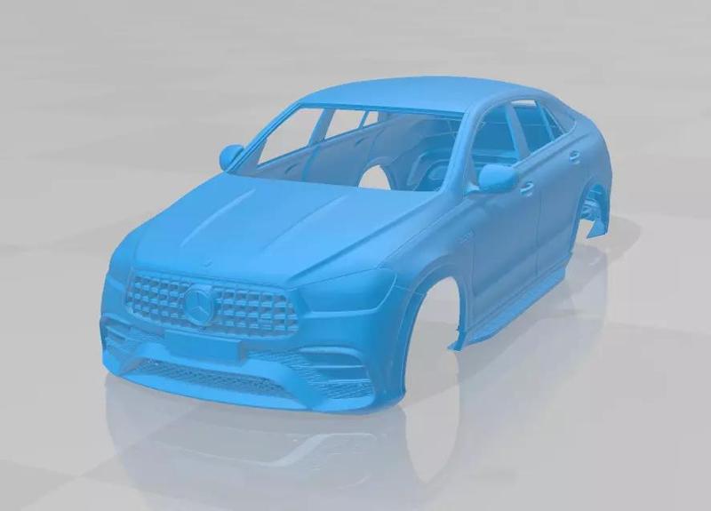 Mercedes Benz GLE63S AMG Coupe 2024 - Body Car STL Model
