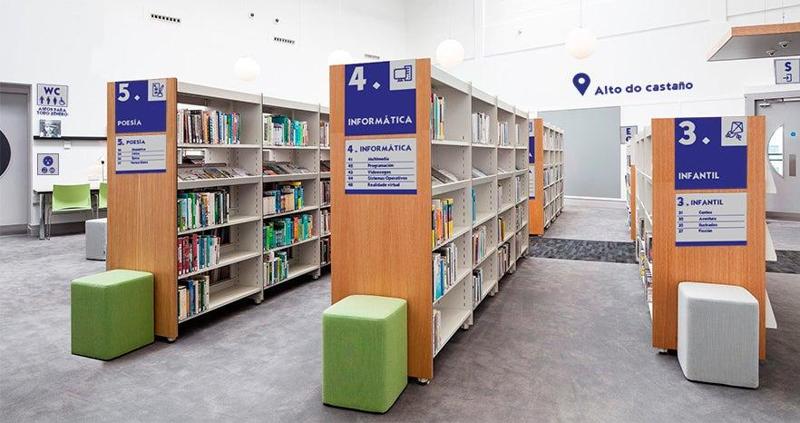 Vinyl Sign Kit for a Library