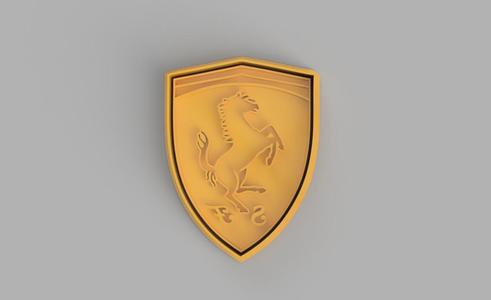 Ferrari Logo Cookie Cutter