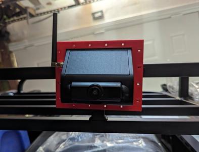 Wireless Reverse Camera Securing Mount