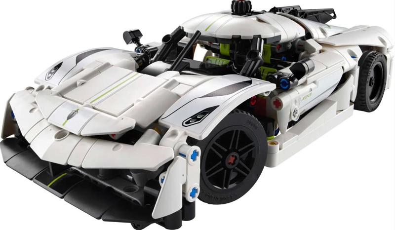 PixelBricks3D - Koenigsegg Jesko Absolut White 🏎️⚡🤍